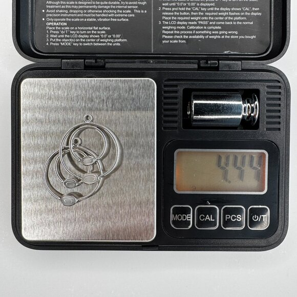 PANDORA Compose‎ Moonstone Drop Dangle 290606MS 925 ALE Sterling Silver Retired - Picture 15 of 16